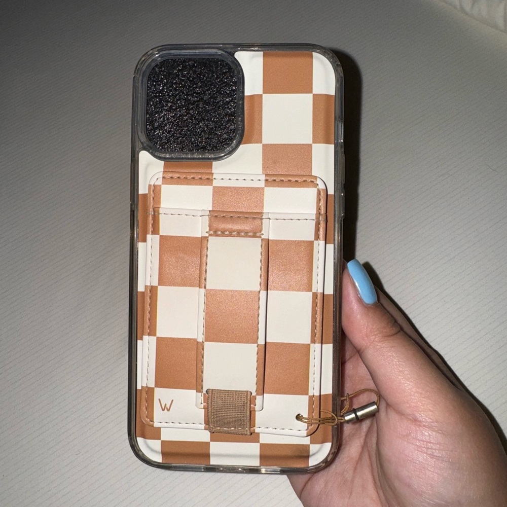 iPhone 13 Pro Max Cases with Finger Strap & Card Slot